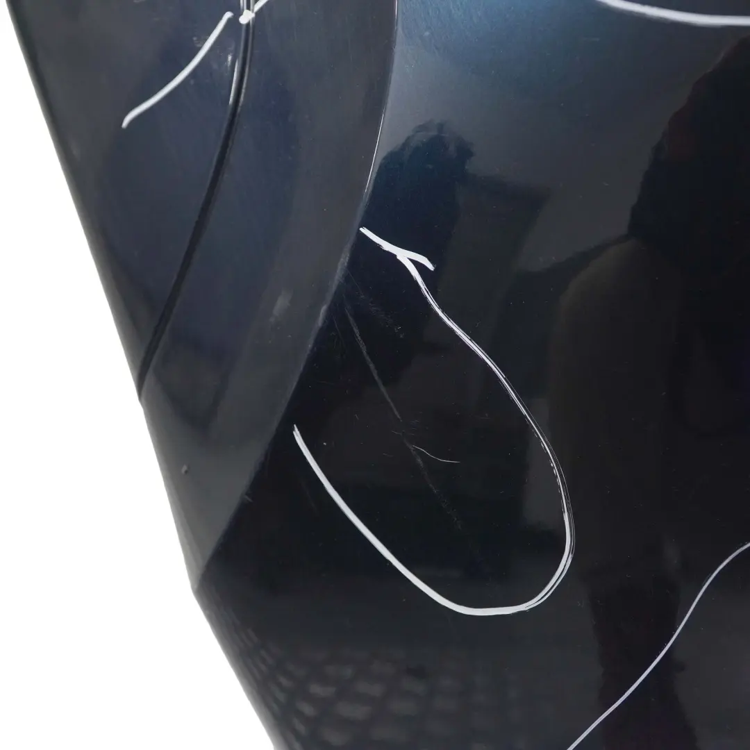 BMW 1 F20 F21 Rear Bumper Trim Panel Midnight Blue Metallic - B38 - SKU 0038876-MBM - Part number 0038876