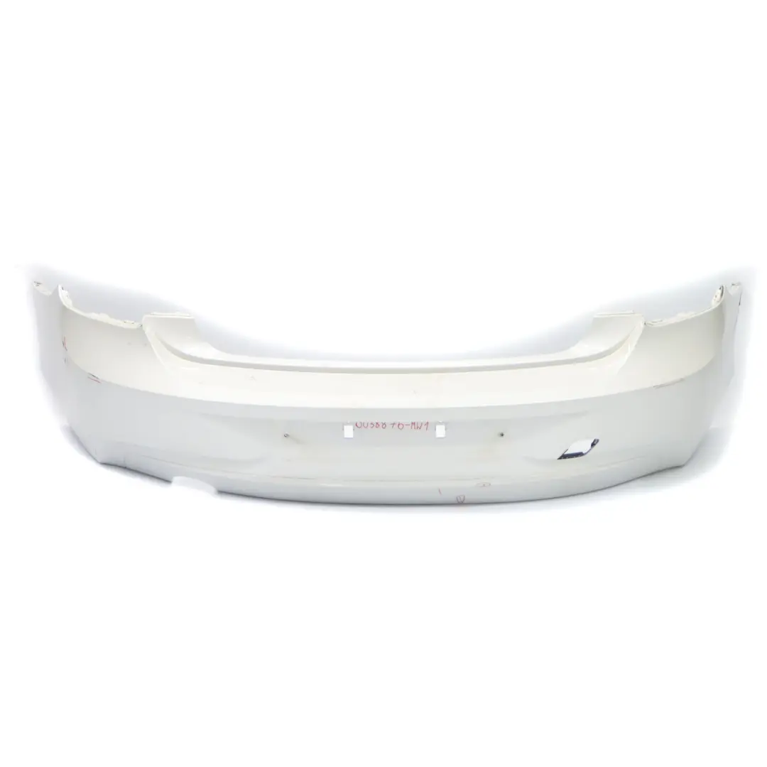 BMW F20 F21 Rear Bumper Trim Panel Mineralweiss Mineral White - A96 - SKU 0038876-MW1 - Part number 0038876