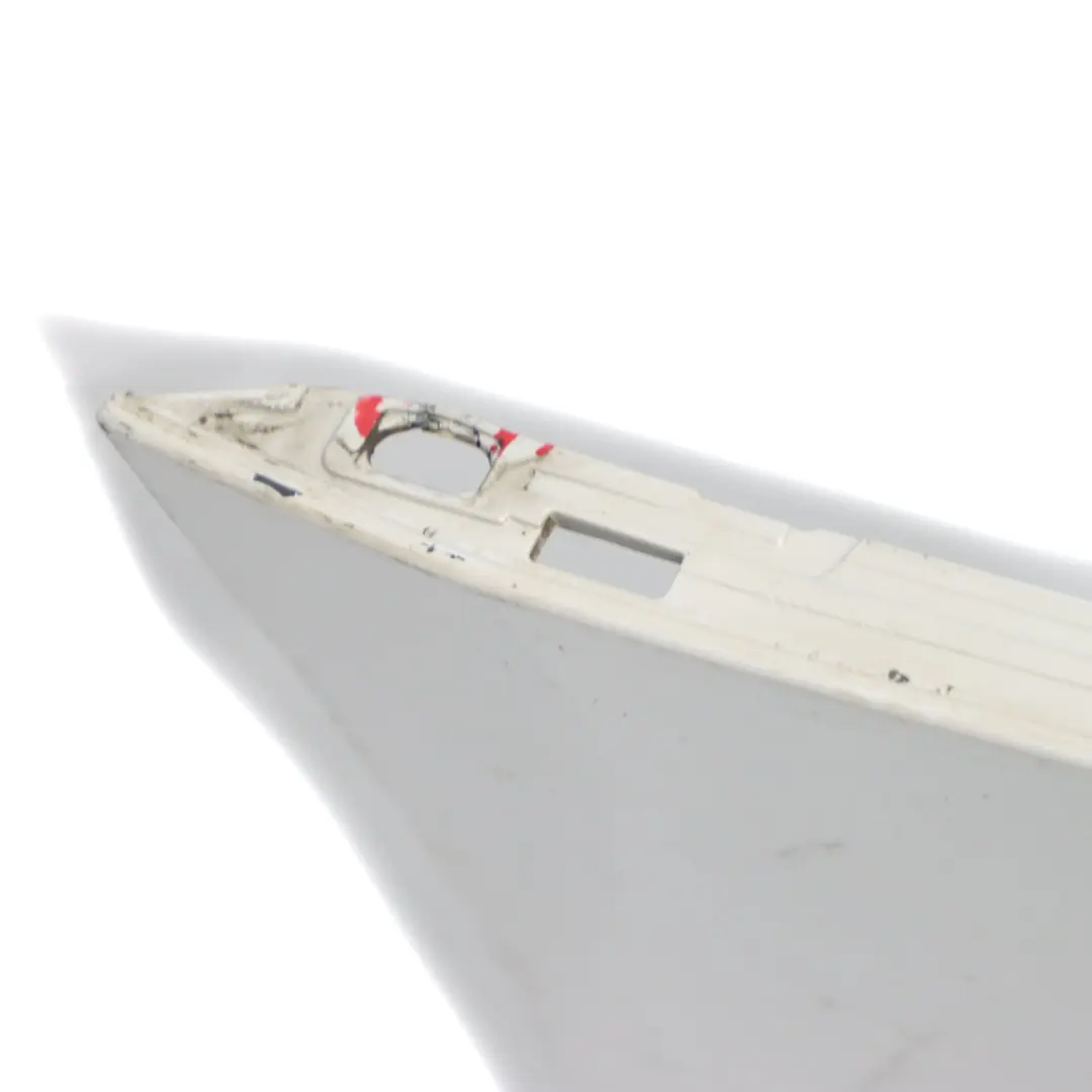 BMW F20 F21 Rear Bumper Trim Panel Mineralweiss Mineral White - A96 - SKU 0038876-MW1 - Part number 0038876