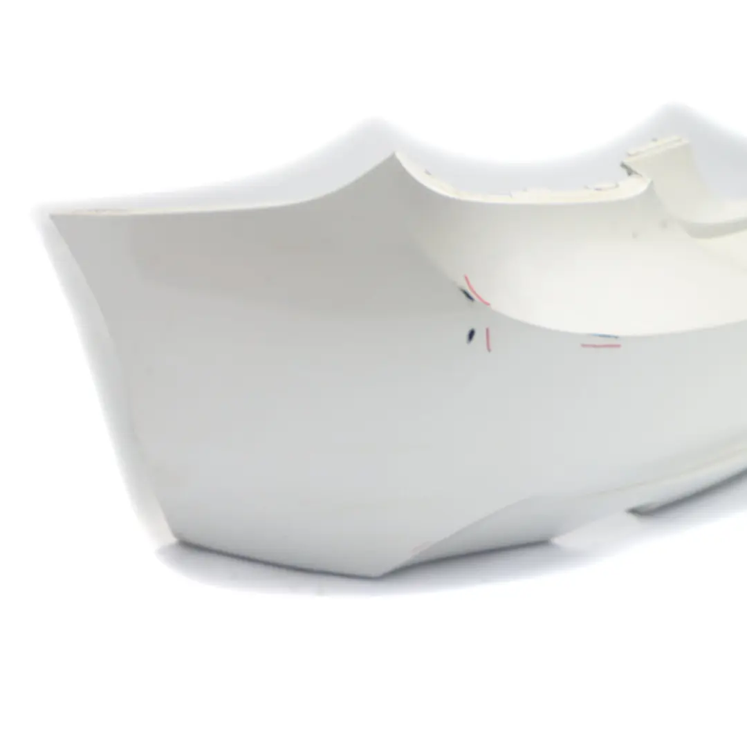 BMW F20 F21 Rear Bumper Trim Panel Mineralweiss Mineral White - A96 - SKU 0038876-MW1 - Part number 0038876
