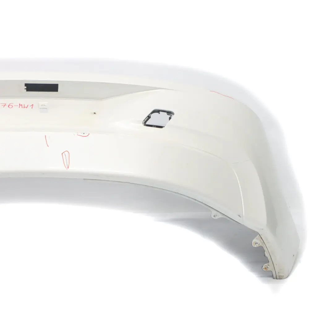 BMW F20 F21 Rear Bumper Trim Panel Mineralweiss Mineral White - A96 - SKU 0038876-MW1 - Part number 0038876
