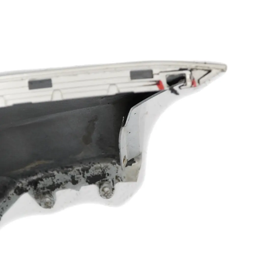 BMW F20 F21 Rear Bumper Trim Panel Mineralweiss Mineral White - A96 - SKU 0038876-MW - Part number 0038876