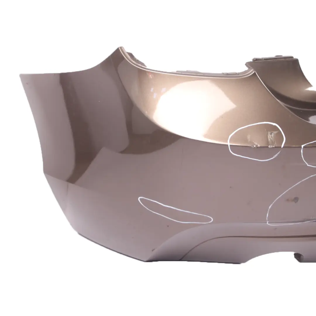 Bumper Trim Panel Sparkling Bronze Metallic - B06 to BMW F20 F21 Rear with Part number 0038876 BMW F20 F21 Rear Bumper Trim Panel Sparkling Bronze Metallic - B06 - SKU 0038876-SPB - Part number 0038876