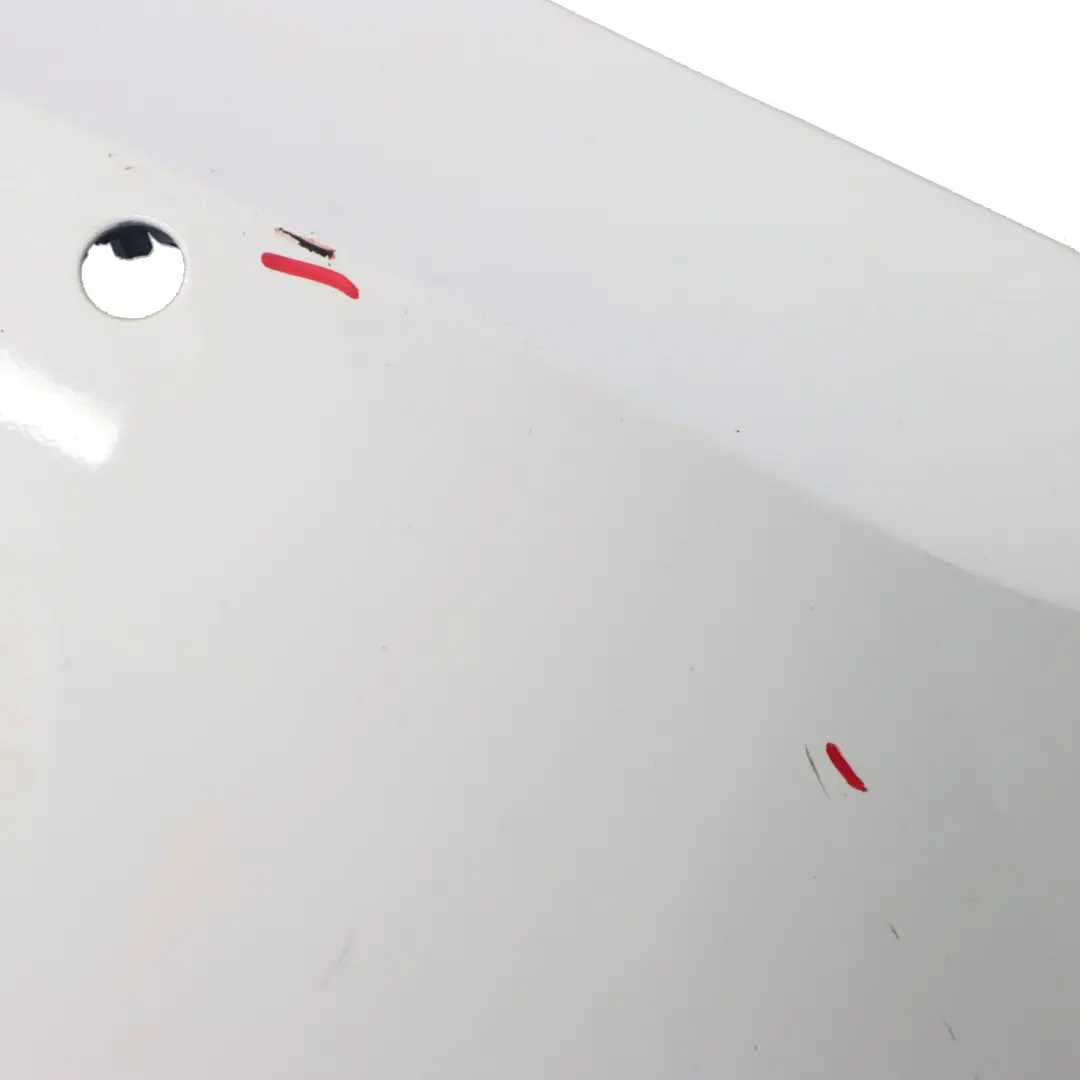 BMW F20 F21 Rear Bumper Trim Panel PDC Alpinweiss Alpine White - 300 - SKU 0038877-AW - Part number 0038877