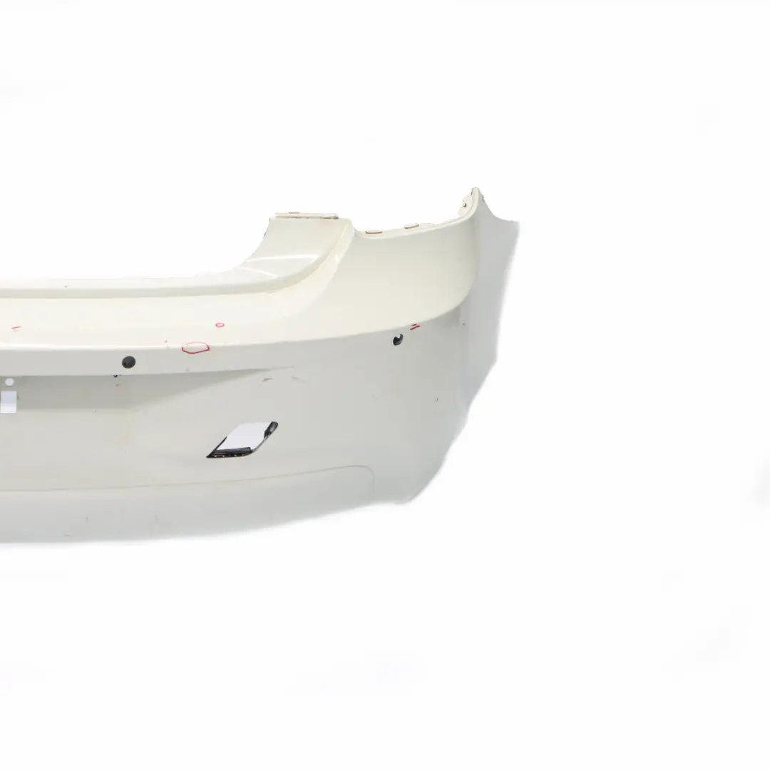 Bumper Trim Panel PDC Alpinweiss Alpine White - 300 to BMW F20 F21 Rear with Part number 0038877 BMW F20 F21 Rear Bumper Trim Panel PDC Alpinweiss Alpine White - 300 - SKU 0038877-AW - Part number 0038877