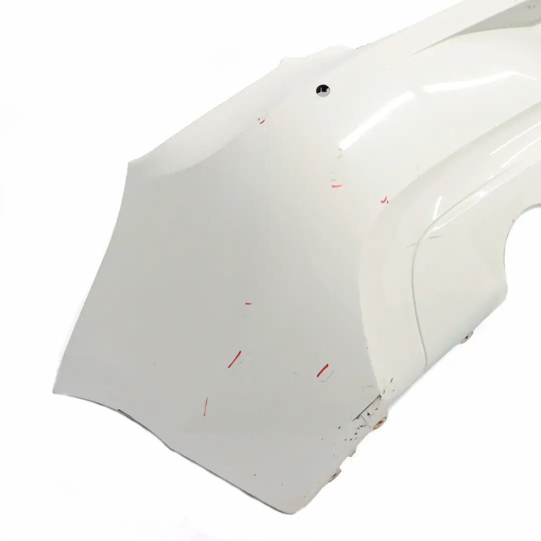 BMW F20 F21 Rear Bumper Trim Panel PDC Alpinweiss Alpine White - 300 - SKU 0038877-AW - Part number 0038877