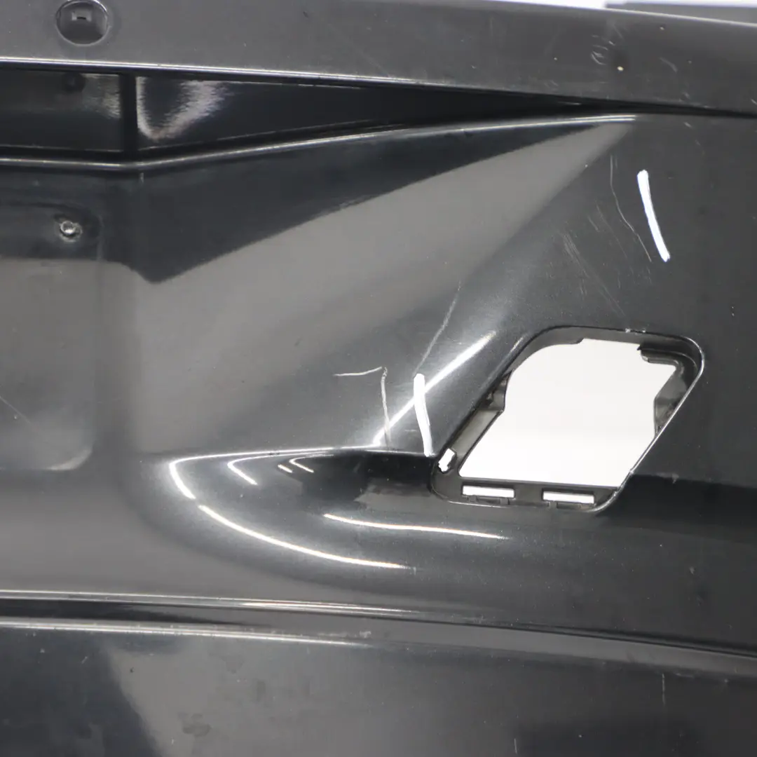 Bumper Trim Panel PDC Black Sapphire Metallic - 475 to BMW F20 F21 Rear with Part number 0038877 BMW F20 F21 Rear Bumper Trim Panel PDC Black Sapphire Metallic - 475 - SKU 0038877-BS1 - Part number 0038877