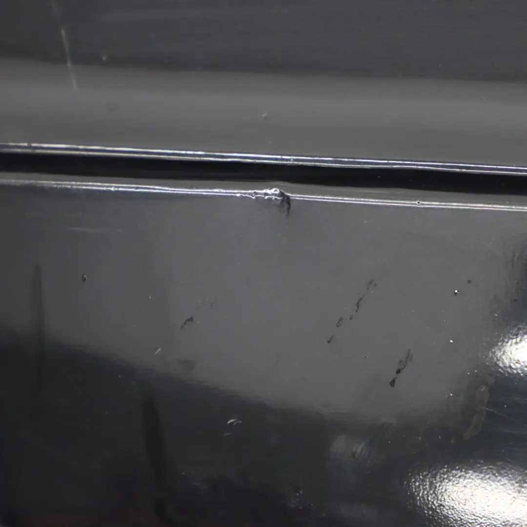 BMW F20 F21 Rear Bumper Trim Panel PDC Black Sapphire Metallic - 475 - SKU 0038877-BS - Part number 0038877