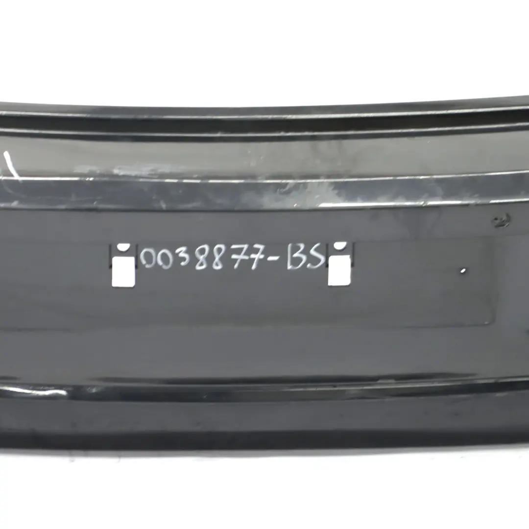 BMW F20 F21 Rear Bumper Trim Panel PDC Black Sapphire Metallic - 475 - SKU 0038877-BS - Part number 0038877