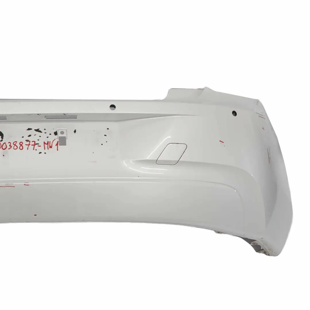 Bumper Trim Panel PDC Mineralweiss Mineral White - A96 to BMW F20 F21 Rear with Part number 0038877 BMW F20 F21 Rear Bumper Trim Panel PDC Mineralweiss Mineral White - A96 - SKU 0038877-MW - Part number 0038877