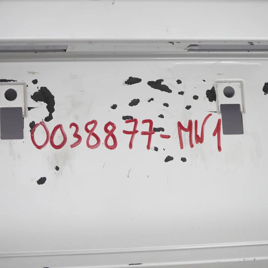 Bumper Trim Panel PDC Mineralweiss Mineral White - A96 to BMW F20 F21 Rear with Part number 0038877 BMW F20 F21 Rear Bumper Trim Panel PDC Mineralweiss Mineral White - A96 - SKU 0038877-MW - Part number 0038877