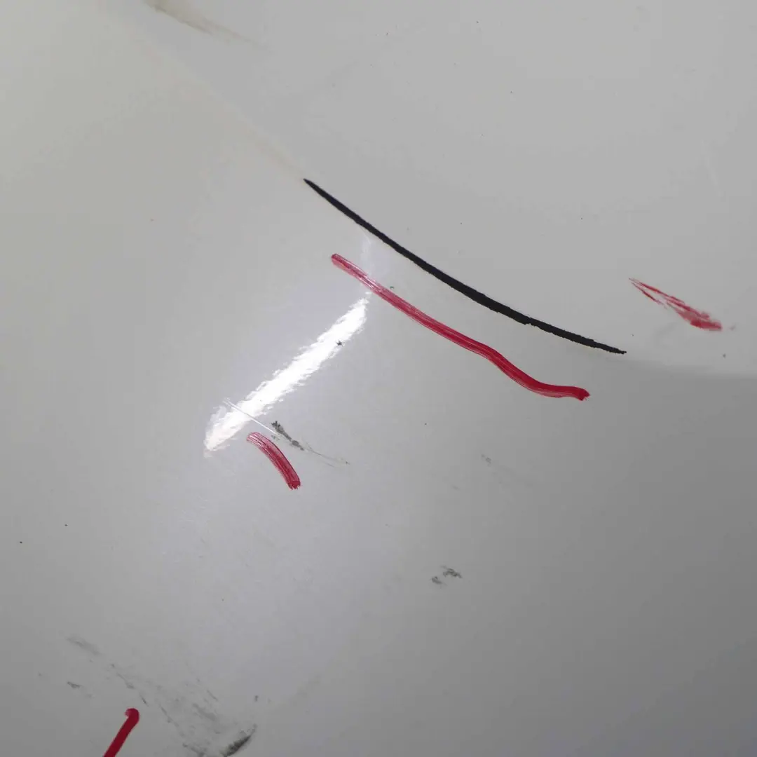 Bumper Trim Panel PDC Mineralweiss Mineral White - A96 to BMW F20 F21 Rear with Part number 0038877 BMW F20 F21 Rear Bumper Trim Panel PDC Mineralweiss Mineral White - A96 - SKU 0038877-MW - Part number 0038877