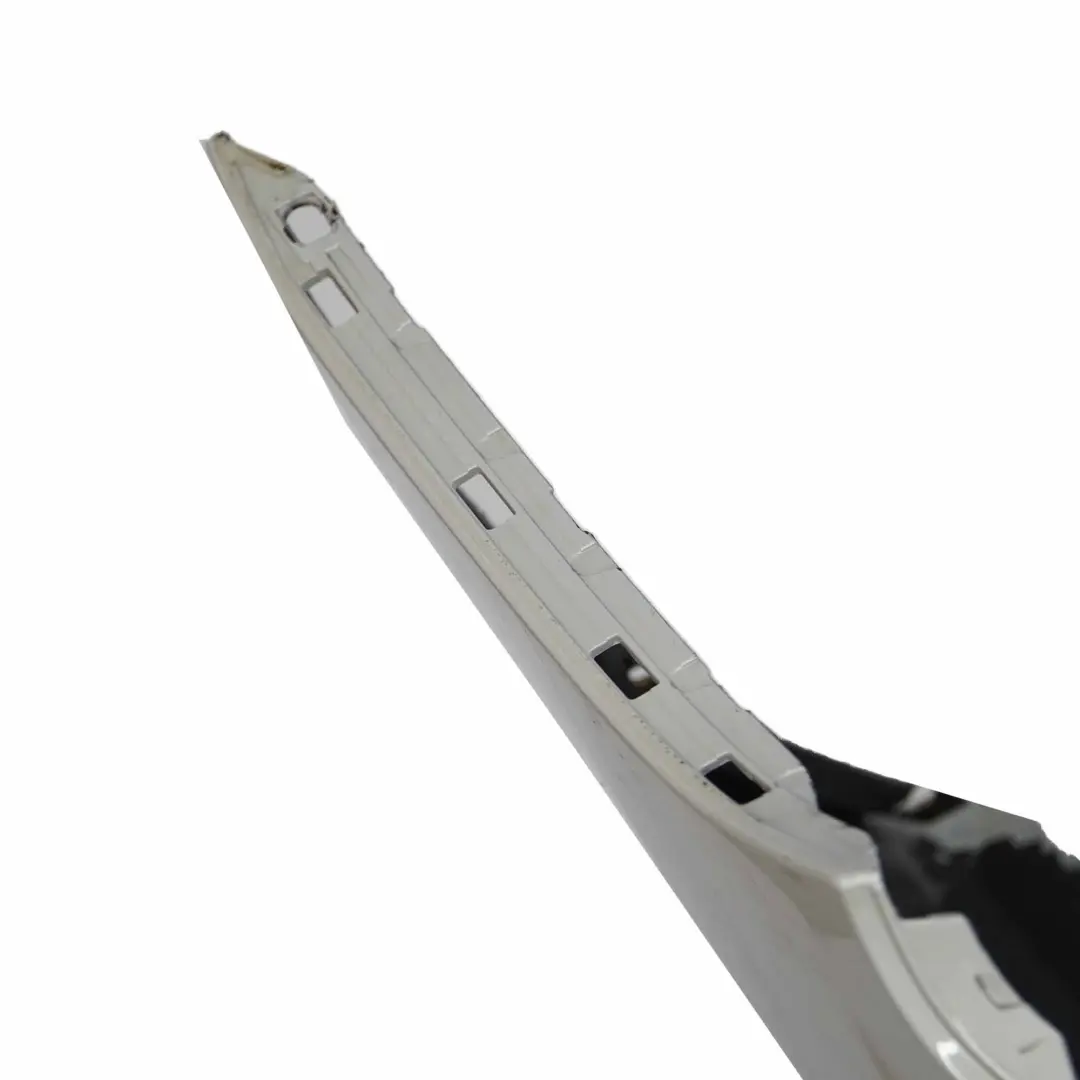 BMW F20 F21 Rear Bumper Trim Panel PDC Mineralweiss Mineral White - A96 - SKU 0038877-MW - Part number 0038877