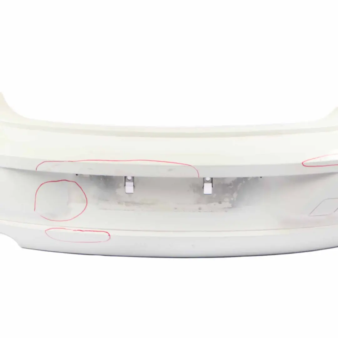 Bumper Rear Sport Line Trim Panel Alpinweiss Alpine White 3 - 300 to BMW F20 F21 with Part number 0038878 BMW F20 F21 Bumper Rear Sport Line Trim Panel Alpinweiss Alpine White 3 - 300 - SKU 0038878-AW2 - Part number 0038878