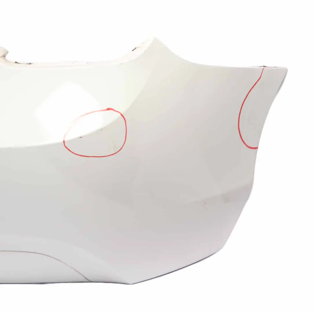 BMW F20 F21 Bumper Rear Sport Line Trim Panel Alpinweiss Alpine White 3 - 300 - SKU 0038878-AW2 - Part number 0038878