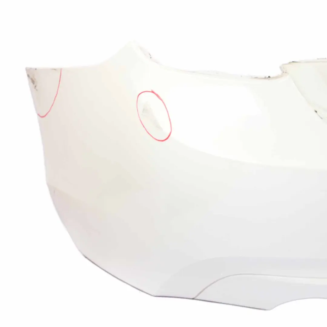 Bumper Rear Sport Line Trim Panel Alpinweiss Alpine White 3 - 300 to BMW F20 F21 with Part number 0038878 BMW F20 F21 Bumper Rear Sport Line Trim Panel Alpinweiss Alpine White 3 - 300 - SKU 0038878-AW2 - Part number 0038878