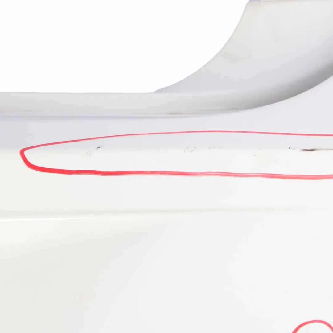 Bumper Rear Sport Line Trim Panel Alpinweiss Alpine White 3 - 300 to BMW F20 F21 with Part number 0038878 BMW F20 F21 Bumper Rear Sport Line Trim Panel Alpinweiss Alpine White 3 - 300 - SKU 0038878-AW2 - Part number 0038878