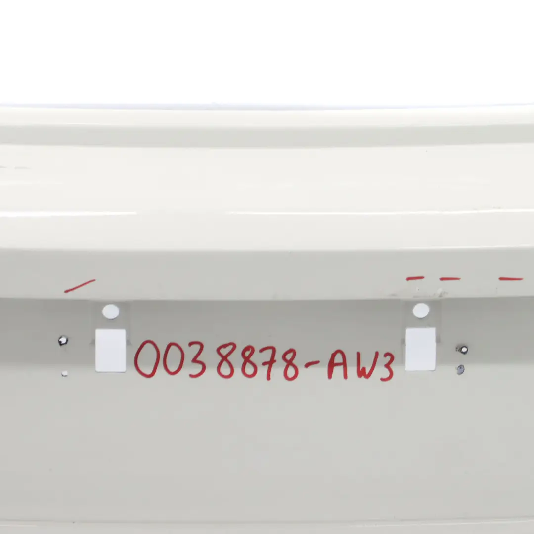 Bumper Rear Sport Line Trim Panel Alpinweiss Alpine White 3 - 300 to BMW F20 F21 with Part number 0038878 BMW F20 F21 Bumper Rear Sport Line Trim Panel Alpinweiss Alpine White 3 - 300 - SKU 0038878-AW3 - Part number 0038878