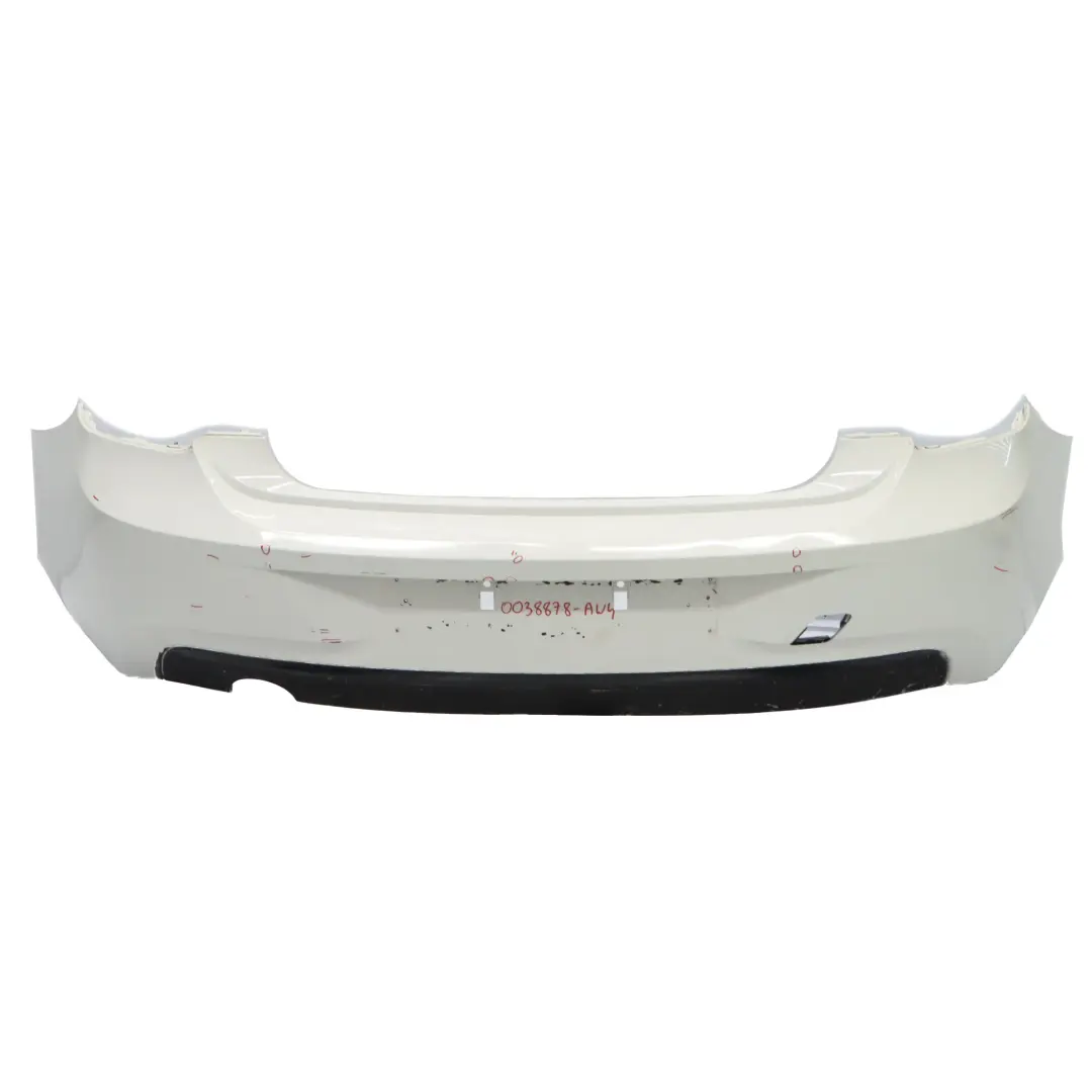 Bumper Rear Sport Line Trim Panel Alpinweiss Alpine White 3 - 300 to BMW F20 F21 with Part number 0038878 BMW F20 F21 Bumper Rear Sport Line Trim Panel Alpinweiss Alpine White 3 - 300 - SKU 0038878-AW4 - Part number 0038878