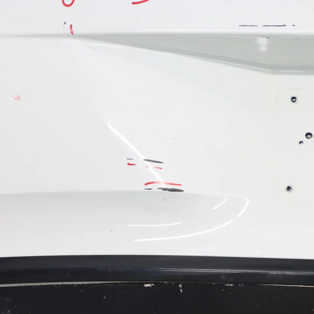 Bumper Rear Sport Line Trim Panel Alpinweiss Alpine White 3 - 300 to BMW F20 F21 with Part number 0038878 BMW F20 F21 Bumper Rear Sport Line Trim Panel Alpinweiss Alpine White 3 - 300 - SKU 0038878-AW4 - Part number 0038878