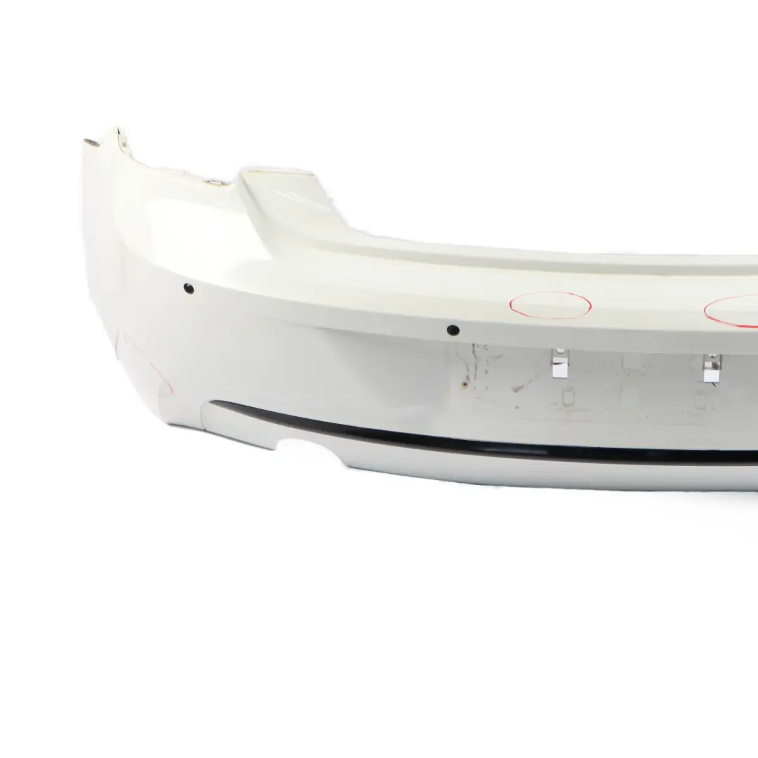 Bumper Rear Sport Line Trim Panel Alpinweiss Alpine White 3 - 300 to BMW F20 F21 with Part number 0038878 BMW F20 F21 Bumper Rear Sport Line Trim Panel Alpinweiss Alpine White 3 - 300 - SKU 0038878-AW5 - Part number 0038878