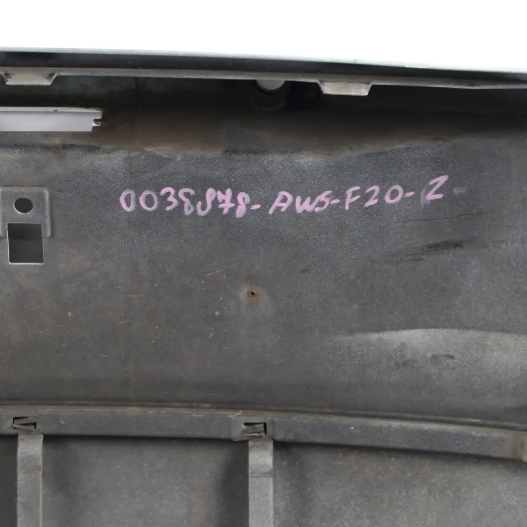 Bumper Rear Sport Line Trim Panel Alpinweiss Alpine White 3 - 300 to BMW F20 F21 with Part number 0038878 BMW F20 F21 Bumper Rear Sport Line Trim Panel Alpinweiss Alpine White 3 - 300 - SKU 0038878-AW5 - Part number 0038878