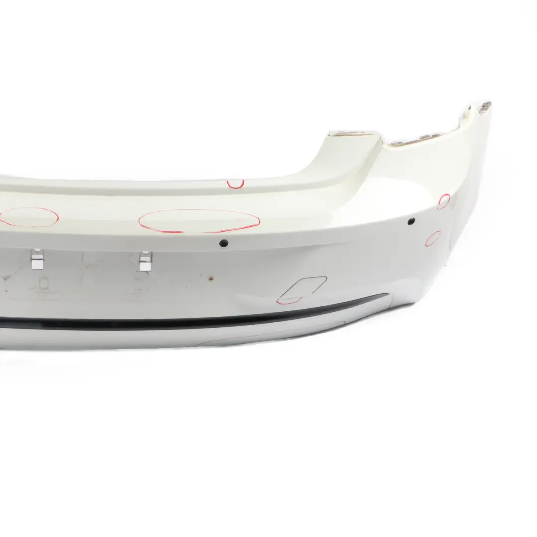 BMW F20 F21 Bumper Rear Sport Line Trim Panel Alpinweiss Alpine White 3 - 300 - SKU 0038878-AW5 - Part number 0038878