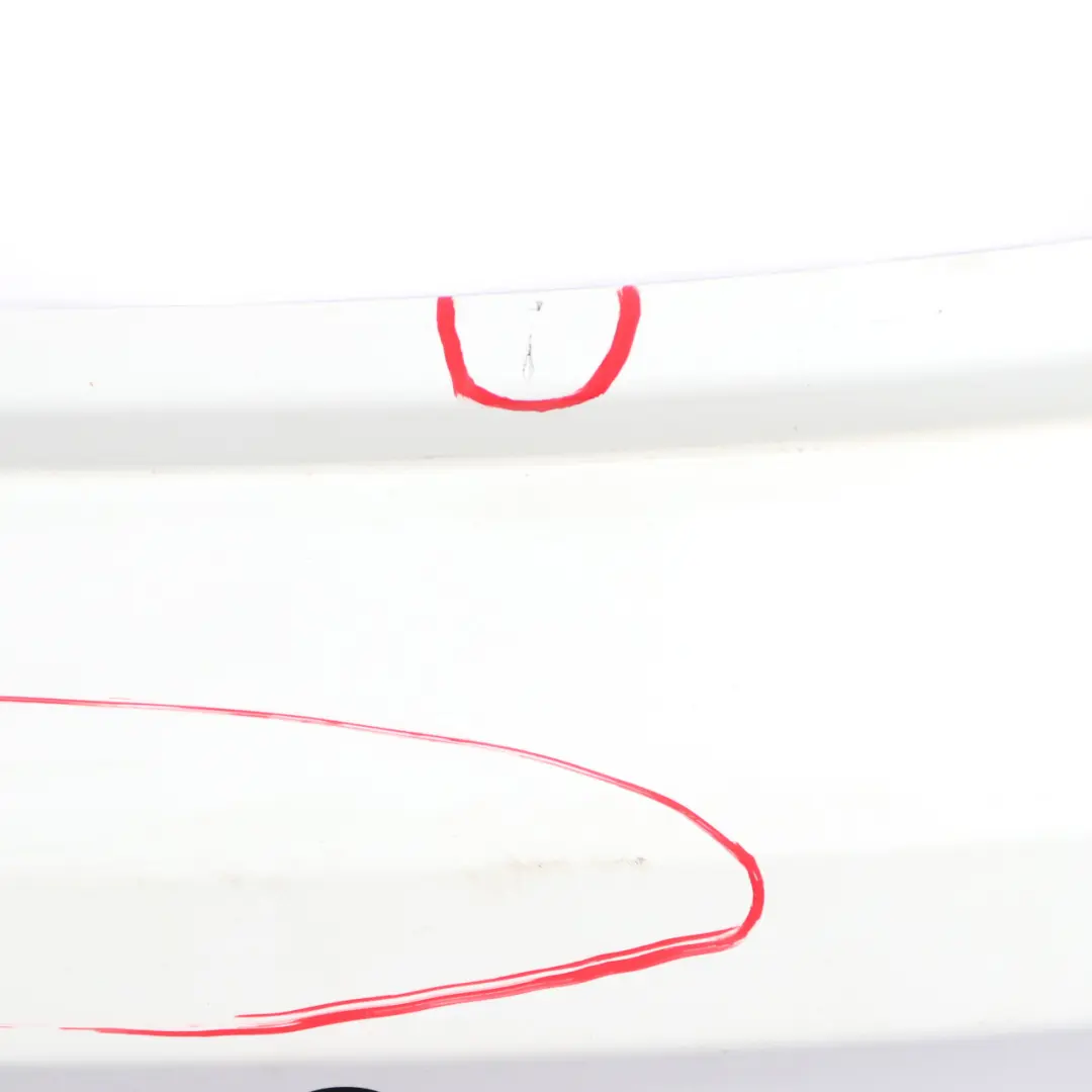BMW F20 F21 Bumper Rear Sport Line Trim Panel Alpinweiss Alpine White 3 - 300 - SKU 0038878-AW5 - Part number 0038878