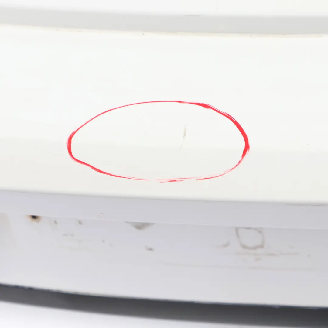 Bumper Rear Sport Line Trim Panel Alpinweiss Alpine White 3 - 300 to BMW F20 F21 with Part number 0038878 BMW F20 F21 Bumper Rear Sport Line Trim Panel Alpinweiss Alpine White 3 - 300 - SKU 0038878-AW5 - Part number 0038878