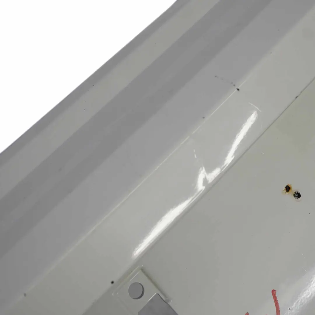 BMW 1 F20 F21 Sport Line Rear Bumper Trim Panel Alpinweiss Alpine White 3 - 300 - SKU 0038878-AW - Part number 0038878