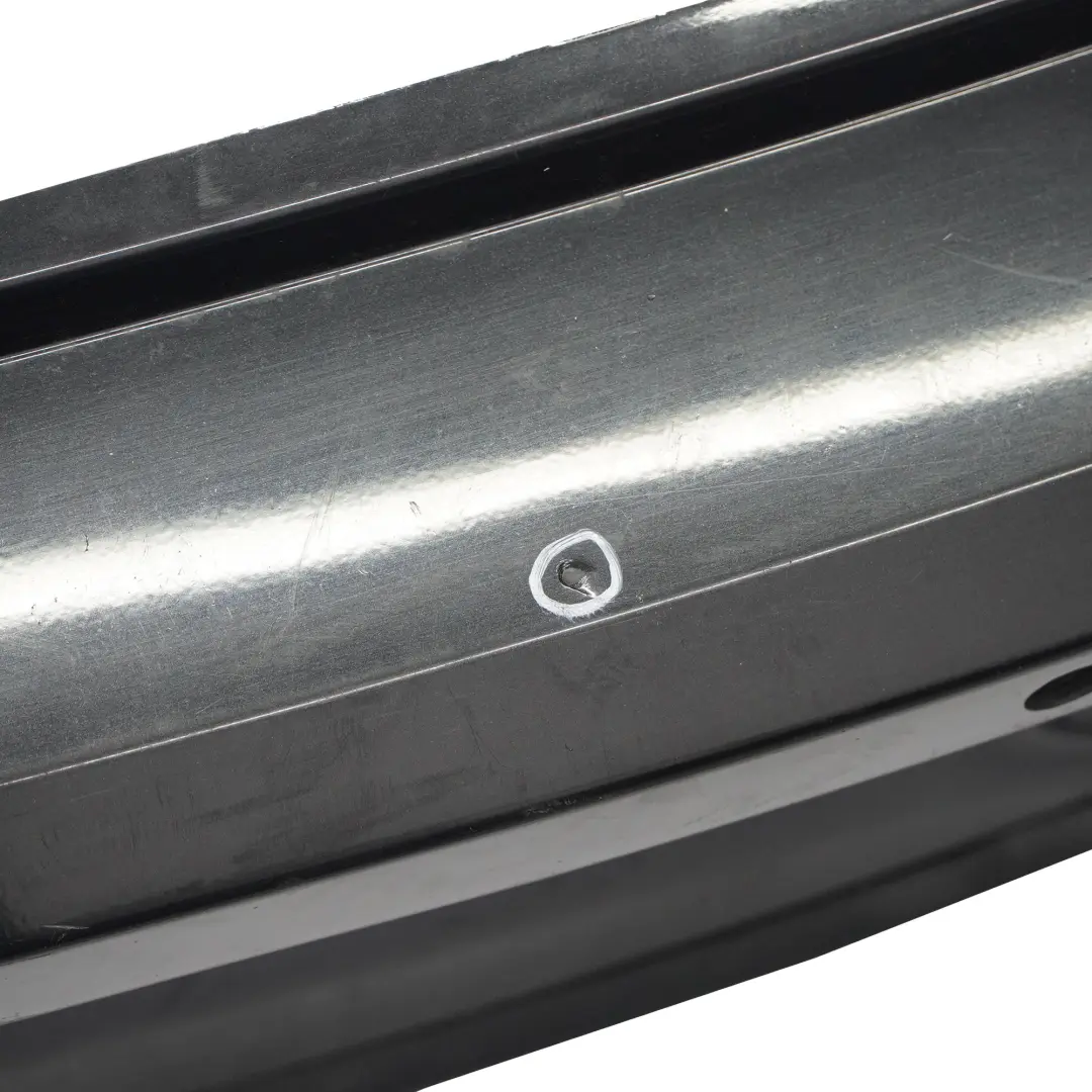 BMW F20 F21 Bumper Rear Sport Line Trim Panel Black Sapphire Metallic - 475 - SKU 0038878-BS - Part number 0038878
