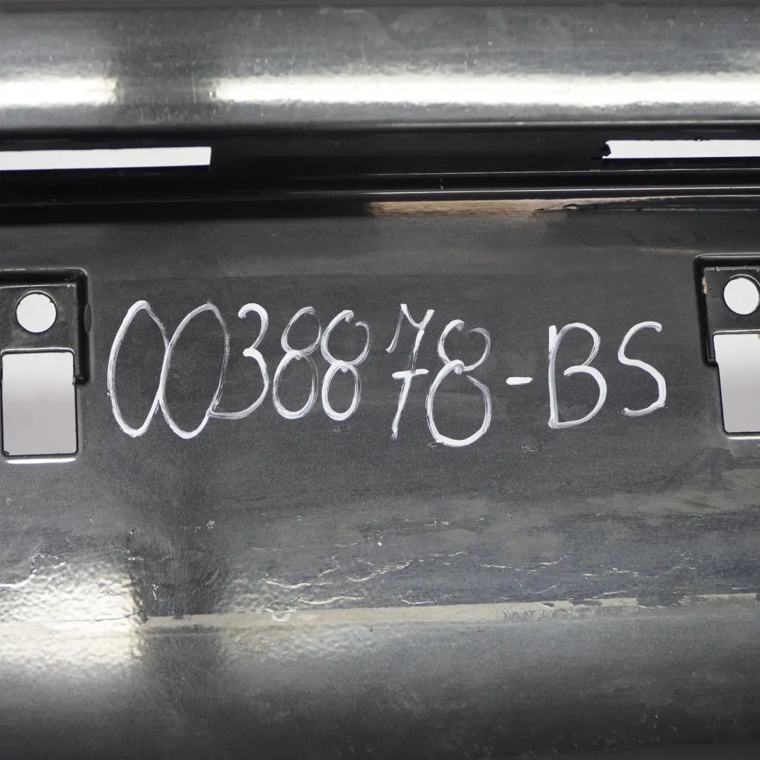 BMW F20 F21 Bumper Rear Sport Line Trim Panel Black Sapphire Metallic - 475 - SKU 0038878-BS - Part number 0038878