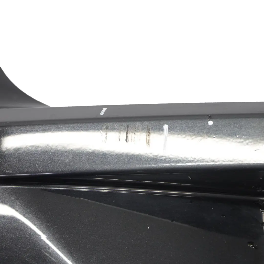 BMW F20 F21 Bumper Rear Sport Line Trim Panel Black Sapphire Metallic - 475 - SKU 0038878-BS - Part number 0038878