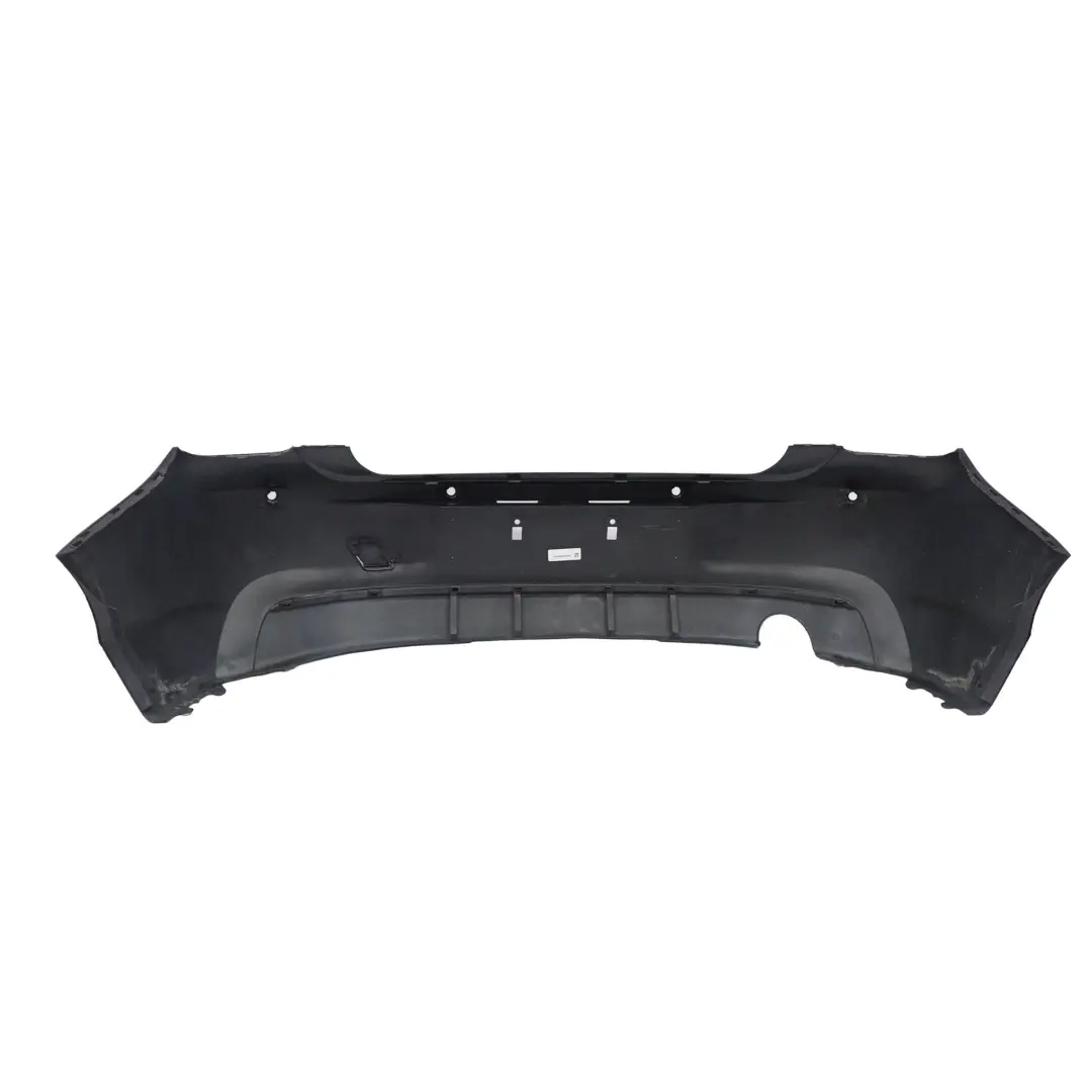 BMW F20 F21 Bumper Rear Sport Line Trim Panel Black Sapphire Metallic - 475 - SKU 0038878-BS - Part number 0038878