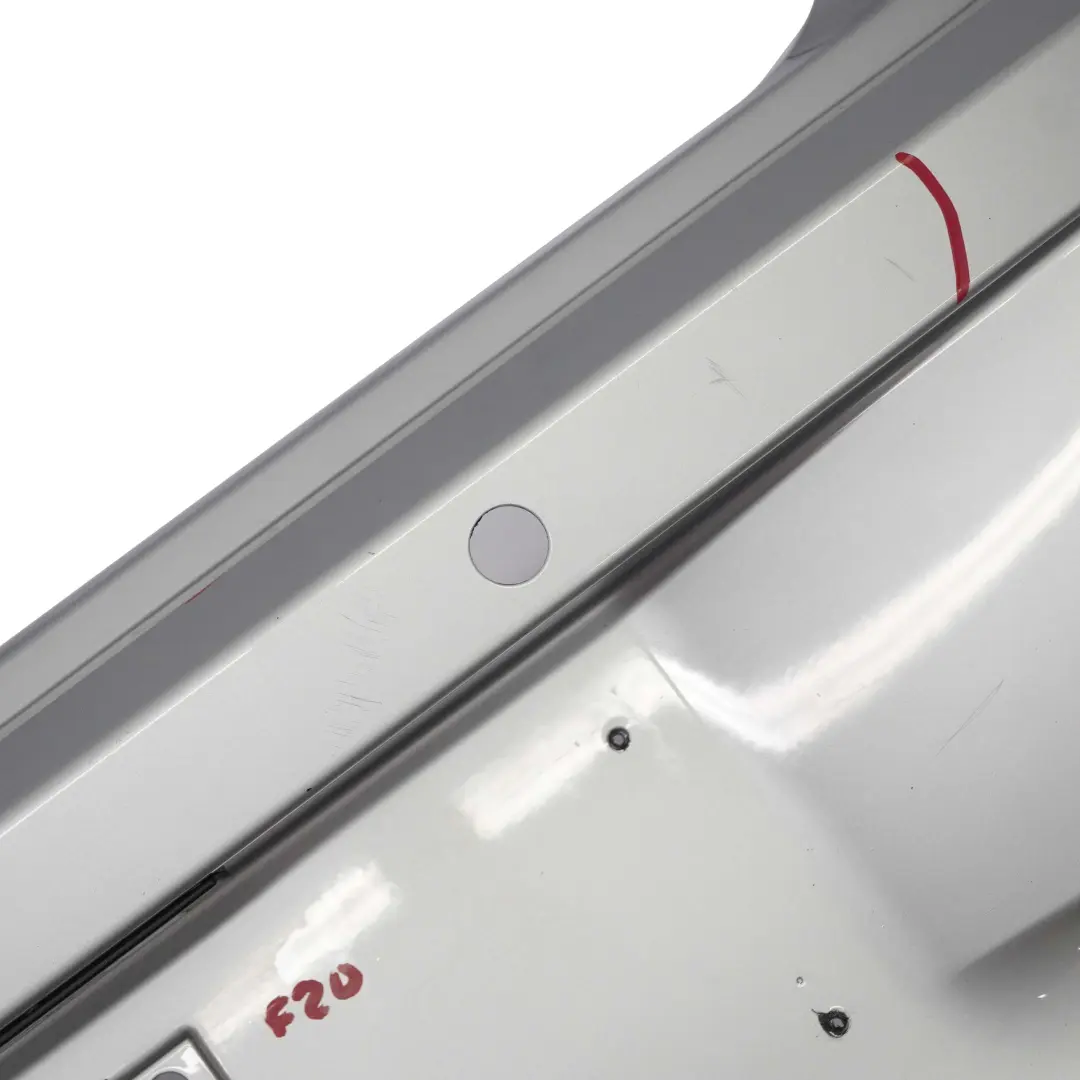 Bumper Trim Panel Glacier Silber Silver Metallic A83 to BMW F20 F21 Sport Line Rear with Part number 0038878 BMW F20 F21 Sport Line Rear Bumper Trim Panel Glacier Silber Silver Metallic A83 - SKU 0038878-GSB1 - Part number 0038878