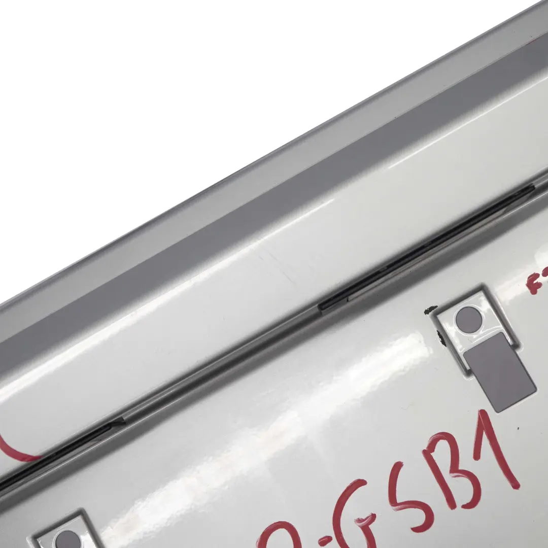 Bumper Trim Panel Glacier Silber Silver Metallic A83 to BMW F20 F21 Sport Line Rear with Part number 0038878 BMW F20 F21 Sport Line Rear Bumper Trim Panel Glacier Silber Silver Metallic A83 - SKU 0038878-GSB1 - Part number 0038878