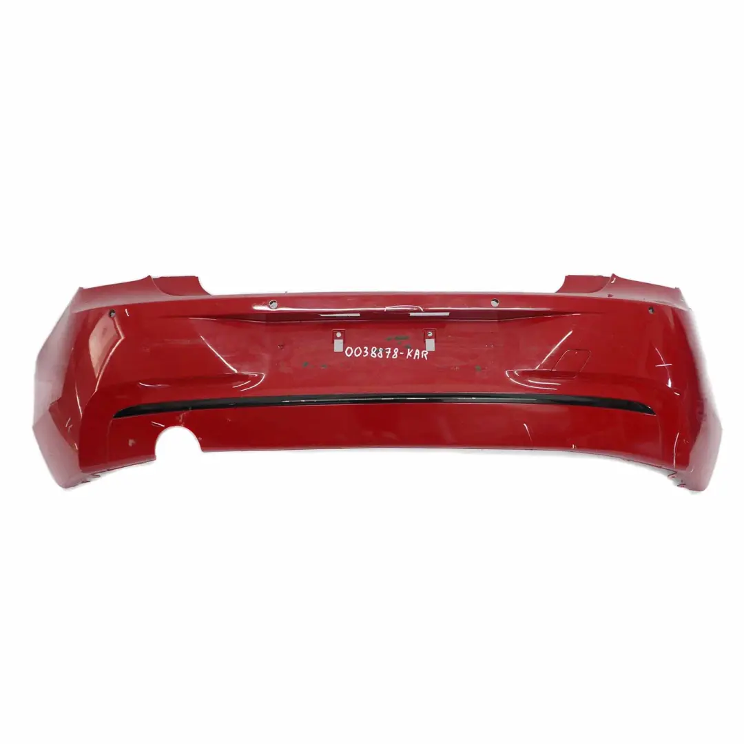 Bumper Rear Sport Line Trim Panel Karmesinrot Crimson Red - A61 to BMW F20 F21 with Part number 0038878 BMW F20 F21 Bumper Rear Sport Line Trim Panel Karmesinrot Crimson Red - A61 - SKU 0038878-KAR - Part number 0038878