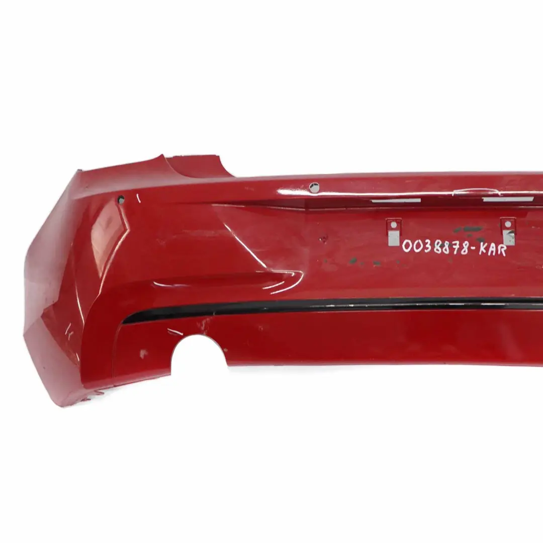 Bumper Rear Sport Line Trim Panel Karmesinrot Crimson Red - A61 to BMW F20 F21 with Part number 0038878 BMW F20 F21 Bumper Rear Sport Line Trim Panel Karmesinrot Crimson Red - A61 - SKU 0038878-KAR - Part number 0038878