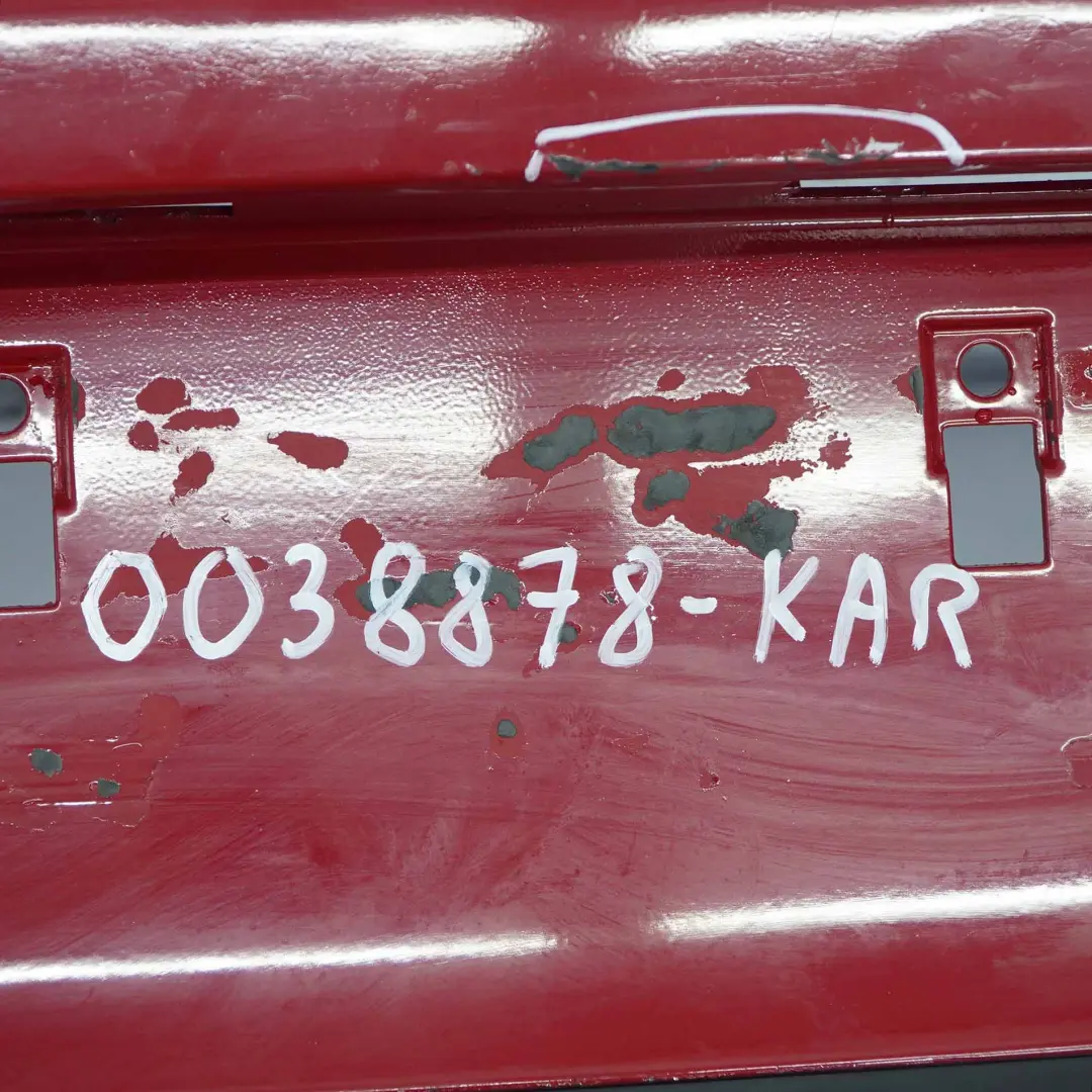 Bumper Rear Sport Line Trim Panel Karmesinrot Crimson Red - A61 to BMW F20 F21 with Part number 0038878 BMW F20 F21 Bumper Rear Sport Line Trim Panel Karmesinrot Crimson Red - A61 - SKU 0038878-KAR - Part number 0038878