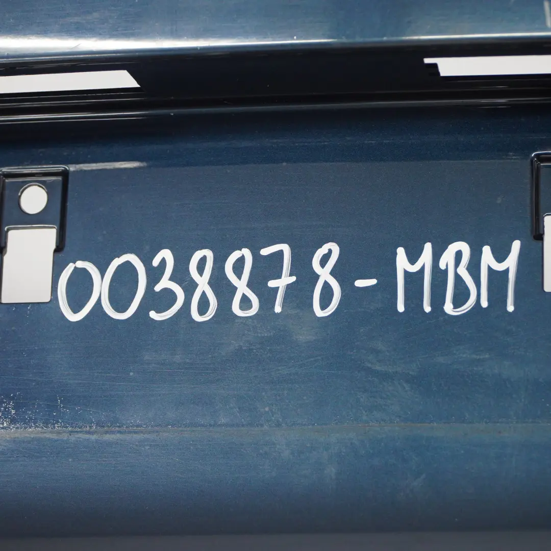Bumper Rear Sport Line Trim Panel Midnight Blue Metallic - B38 to BMW F20 F21 with Part number 0038878 BMW F20 F21 Bumper Rear Sport Line Trim Panel Midnight Blue Metallic - B38 - SKU 0038878-MBM - Part number 0038878