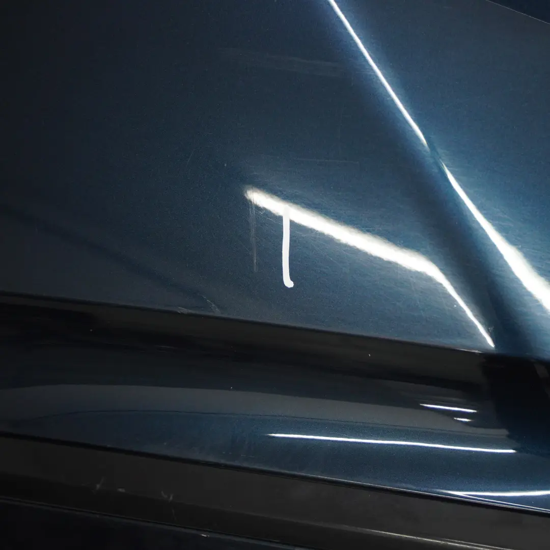 BMW F20 F21 Bumper Rear Sport Line Trim Panel Midnight Blue Metallic - B38 - SKU 0038878-MBM - Part number 0038878