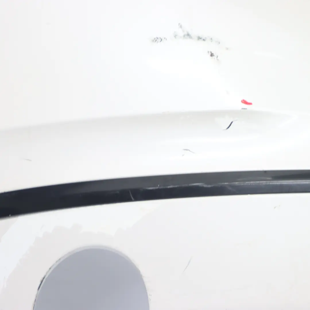 BMW F20 F21 Bumper Rear Sport Line Trim Panel Mineralweiss White Metallic - A96 - SKU 0038878-MW - Part number 0038878