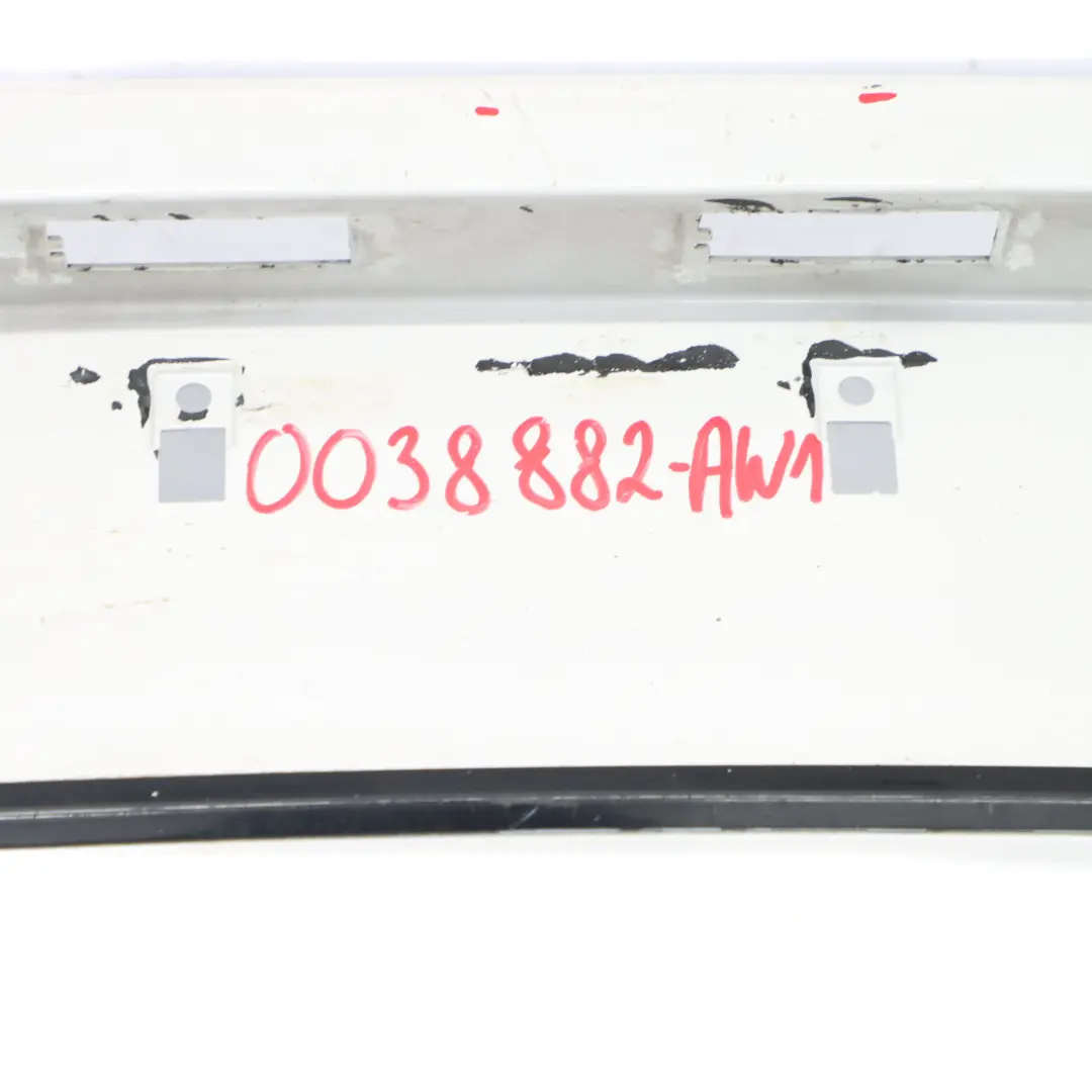 Bumper Trim Panel Alpinweiss Alpine White - 300 to BMW F20 F21 Rear with Part number 0038882 BMW F20 F21 Rear Bumper Trim Panel Alpinweiss Alpine White - 300 - SKU 0038882-AW1 - Part number 0038882