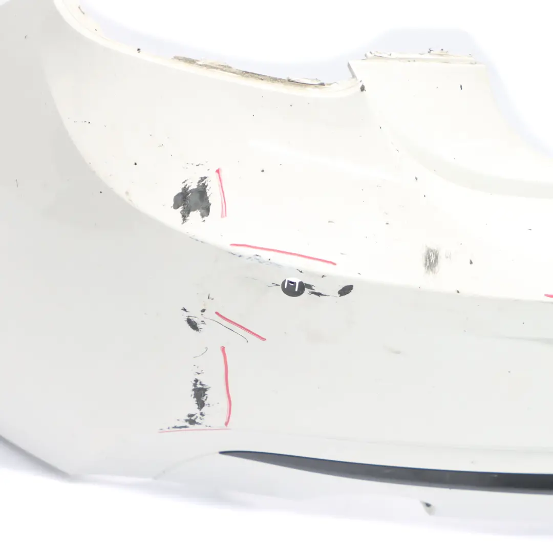 BMW F20 F21 Rear Bumper Trim Panel Sport Line Alpinweiss Alpine White - 300 - SKU 0038882-AW2 - Part number 0038882