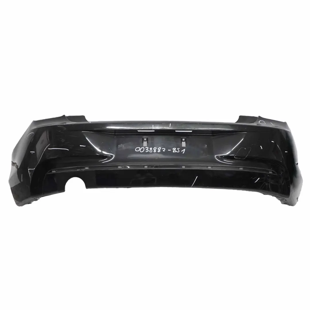 Bumper Trim Panel Black Sapphire Metallic - 475 to BMW F20 F21 Rear with Part number 0038882 BMW F20 F21 Rear Bumper Trim Panel Black Sapphire Metallic - 475 - SKU 0038882-BS1 - Part number 0038882
