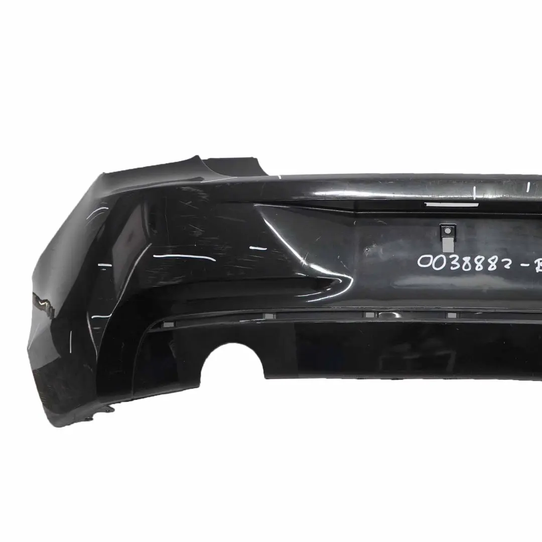 Bumper Trim Panel Black Sapphire Metallic - 475 to BMW F20 F21 Rear with Part number 0038882 BMW F20 F21 Rear Bumper Trim Panel Black Sapphire Metallic - 475 - SKU 0038882-BS1 - Part number 0038882