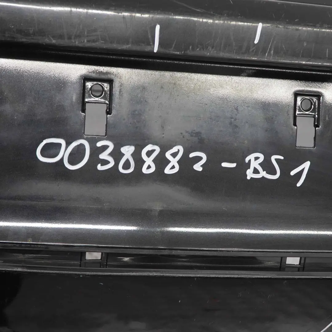 Bumper Trim Panel Black Sapphire Metallic - 475 to BMW F20 F21 Rear with Part number 0038882 BMW F20 F21 Rear Bumper Trim Panel Black Sapphire Metallic - 475 - SKU 0038882-BS1 - Part number 0038882