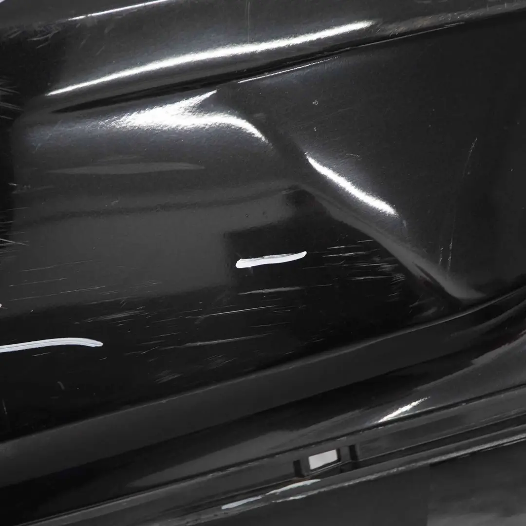 BMW F20 F21 Rear Bumper Trim Panel Black Sapphire Metallic - 475 - SKU 0038882-BS1 - Part number 0038882