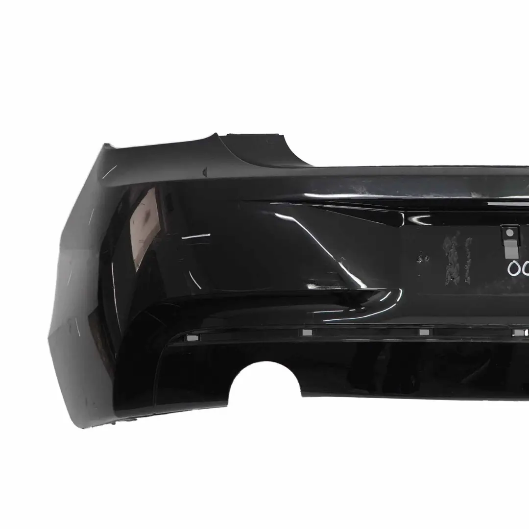 Bumper Trim Panel Black Sapphire Metallic - 475 to BMW F20 F21 Rear with Part number 0038882 BMW F20 F21 Rear Bumper Trim Panel Black Sapphire Metallic - 475 - SKU 0038882-BS - Part number 0038882