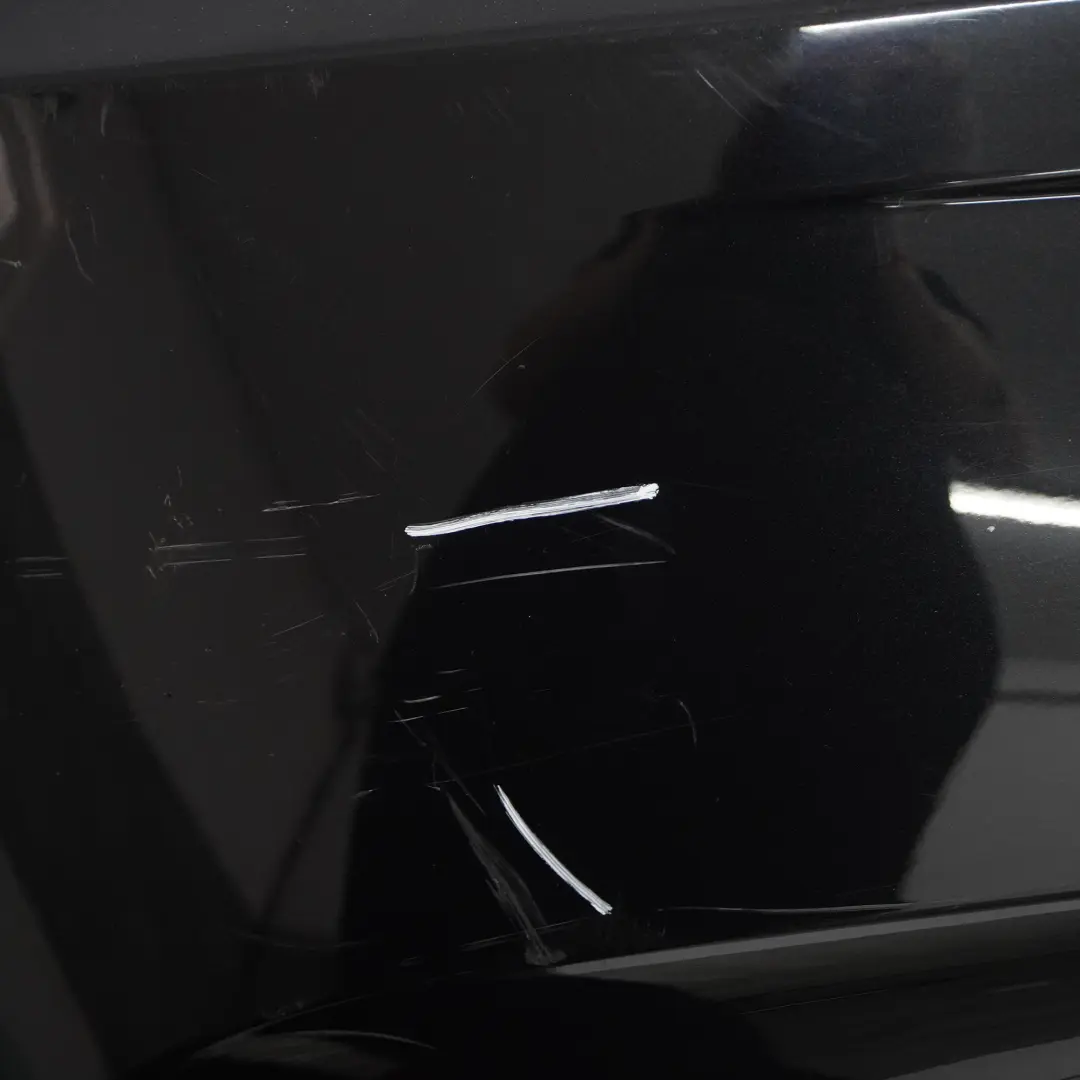 Bumper Trim Panel Black Sapphire Metallic - 475 to BMW F20 F21 Rear with Part number 0038882 BMW F20 F21 Rear Bumper Trim Panel Black Sapphire Metallic - 475 - SKU 0038882-BS - Part number 0038882